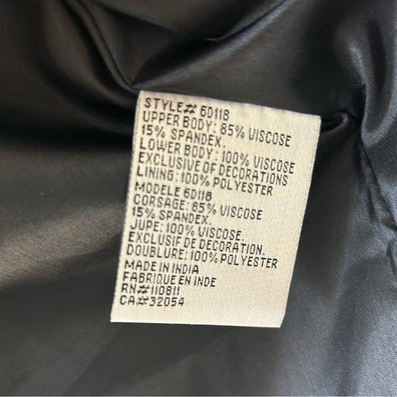 Baraschi Tulle Layered Dress Black, Gray, Blush, Size 4, Excellent Condition - Picture 5 of 11